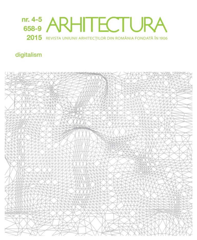 arhitectura … parametric mindset & decision-making